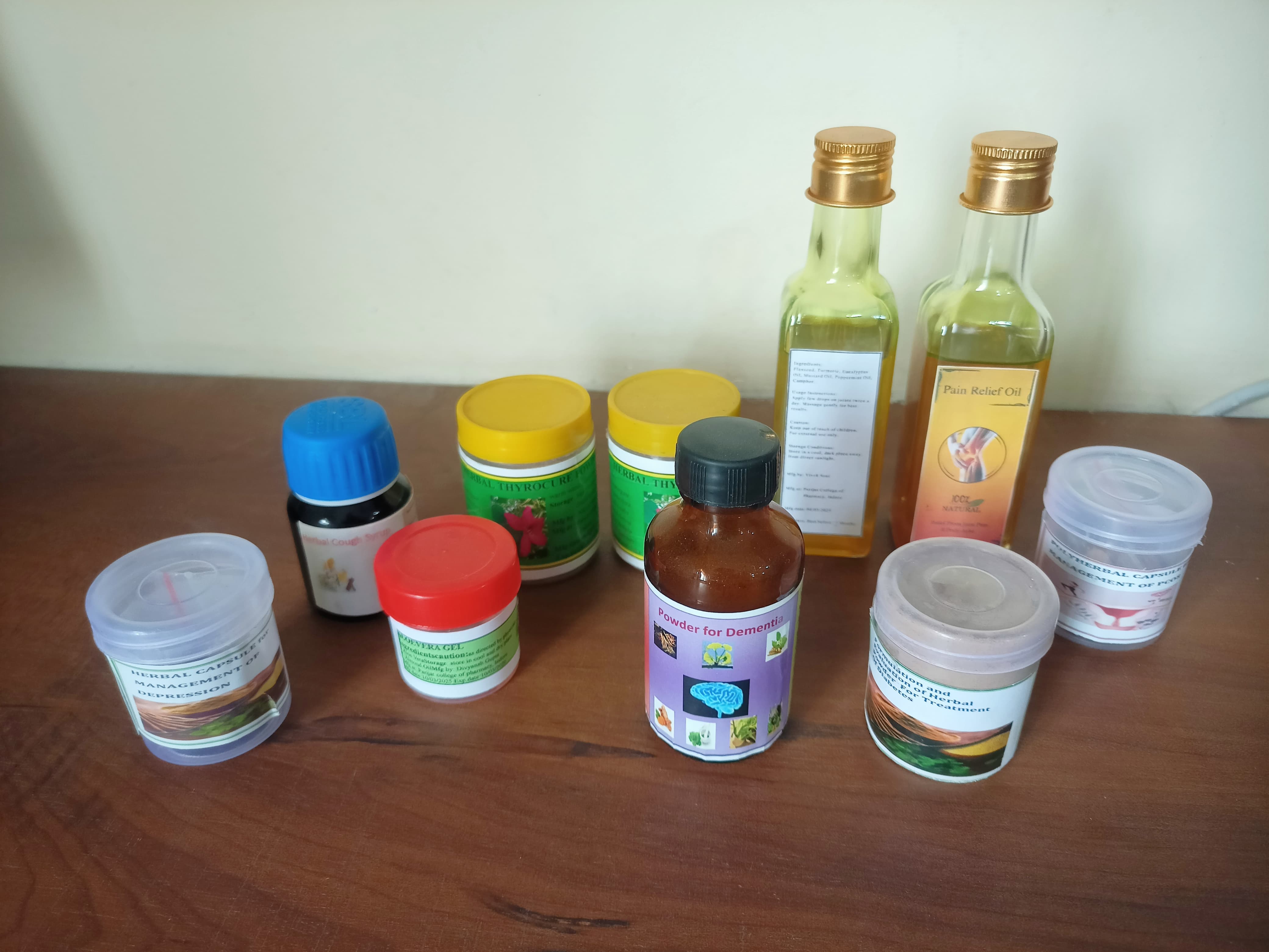 Research Products Display